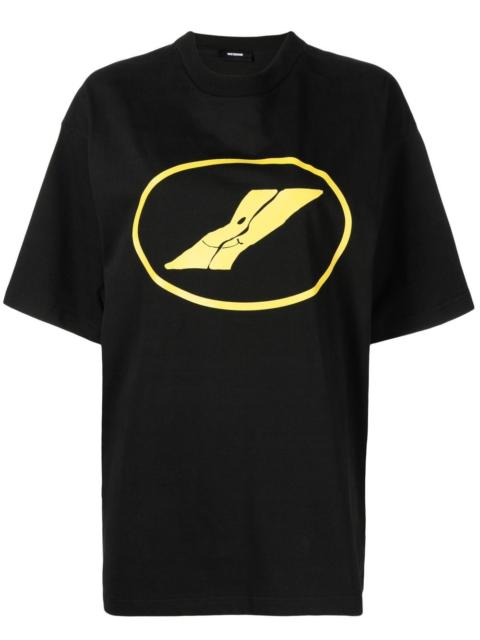 logo-print crew-neck T-shirt