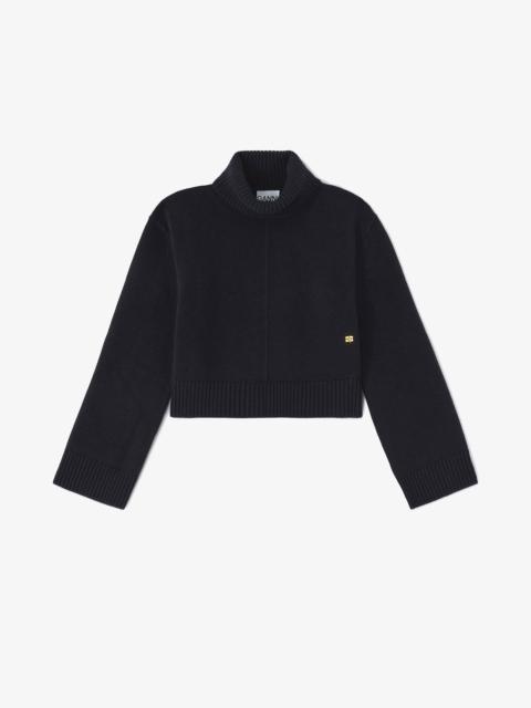 WOOL TURTLENECK SWEATER