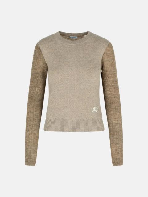 'COSTANCE' TURTLENECK SWEATER IN BEIGE ALPACA BLEND