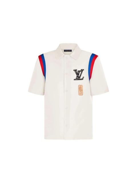 Louis Vuitton x NBA Basketball Short-Sleeved Shirt Beige