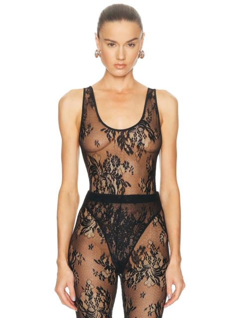 Evening Lace Tank Bodysuit
