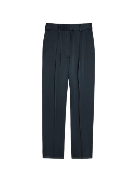 pleated trousers