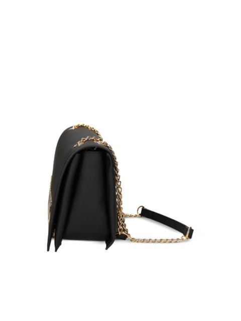 small logo-plaque shoulder bag