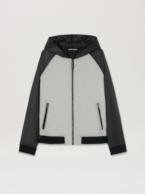 Curved logo Windbreaker