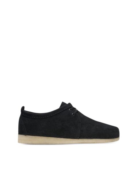 Ashton "Black Suede" derby shoes
