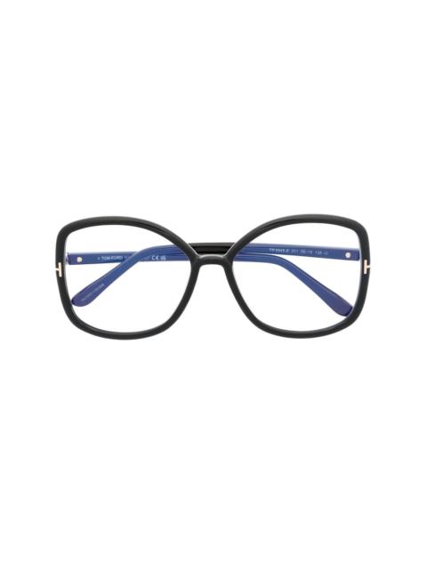 FT5845B oversize-frame glasses
