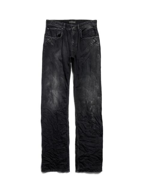 Women's City Straight Pants in Black