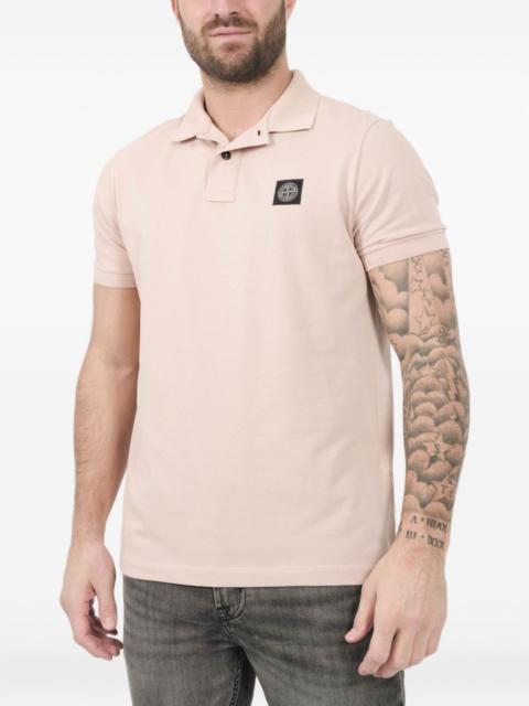 chest-patch polo shirt