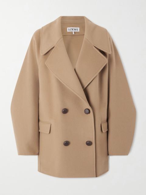Double-breasted Wool Coat