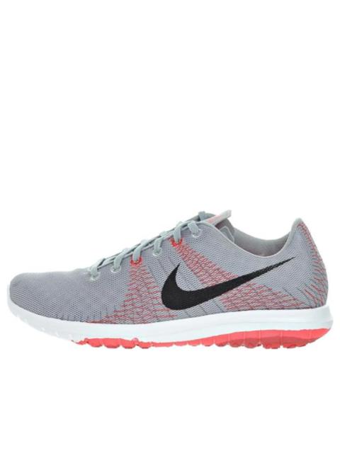 Nike Flex Fury Shoes 'Grey Black Red' 705298-003
