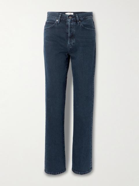 The Vertical High-rise Straight-leg Jeans