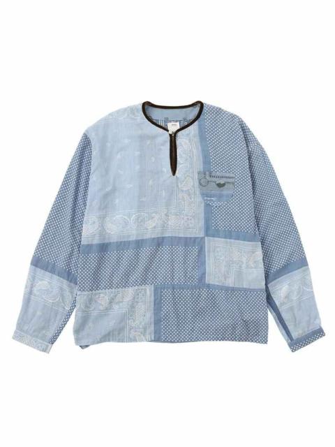 visvim TUNIC P.O. INDIGO P.W. (N.D.) LT.INDIGO - 0121205011010