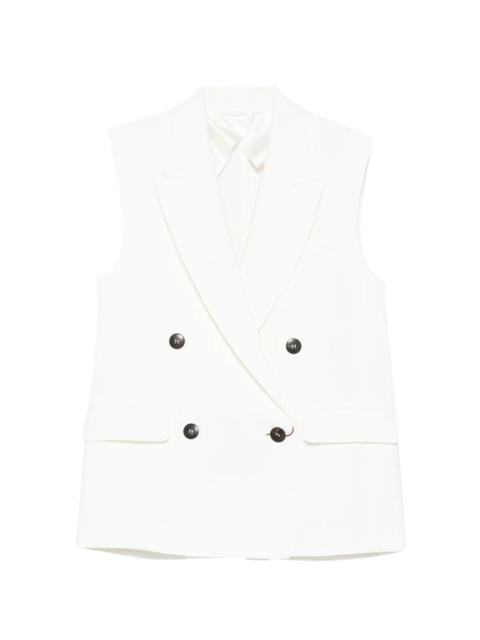 Max Mara Studio Staia Double-breasted Waistcoat
