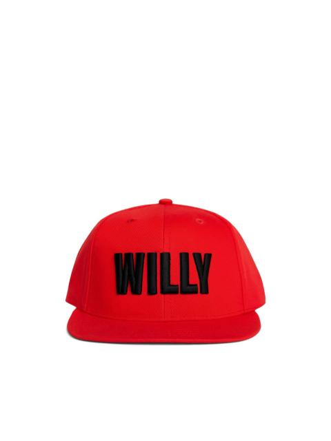 logo-embroidered baseball hat