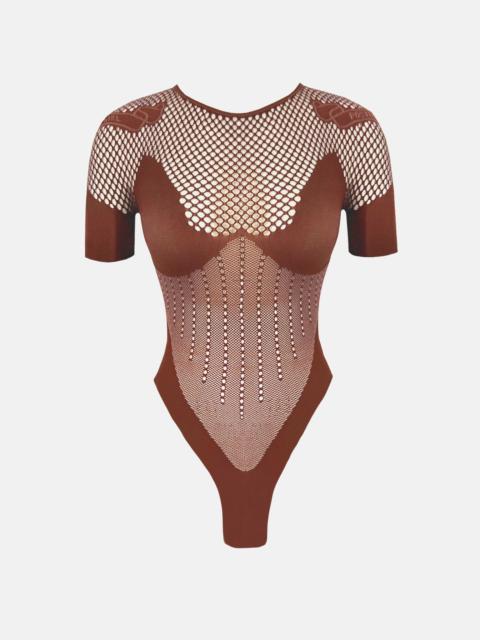 VIVIAN BODYSUIT OLD MONEY BROWN