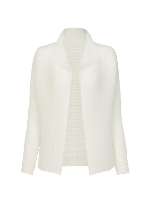 WOOLY PLEATS BK/WT-56