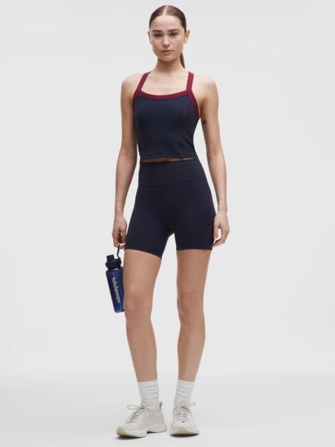 Wunder Train No-Line Piped High-Rise Short 6"