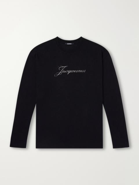 Logo-Printed Cotton and Hemp-Blend Jersey T-Shirt