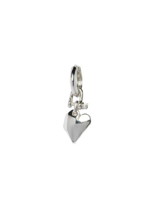 Jazz's Solid Heart sterling-silver earring