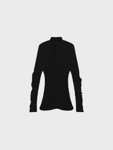 MINI JERSEY DRESS WITH CUT-OUT