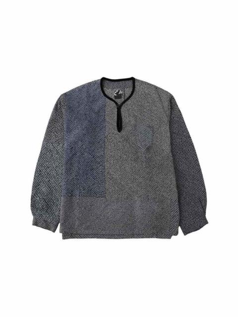 TUNIC P.O. (VT.SHIBORI) NAVY