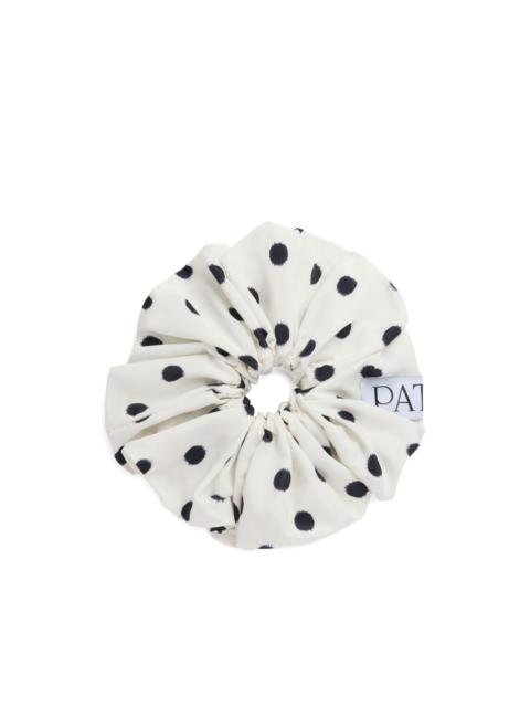 polka dot hair accessory