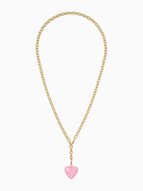 Roxanne Assoulin The Mini Puffy Heart Charm Necklace