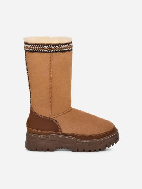 ® Women's Classic Tall TrailGazer Sheepskin Classic Boots in Chestnut