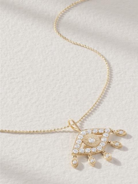 14-karat Gold Diamond Necklace