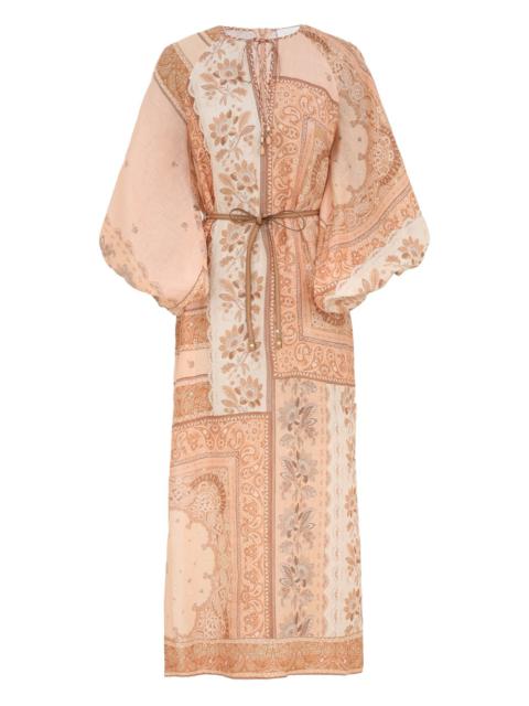 LUCKY TUNIC MIDI DRESS