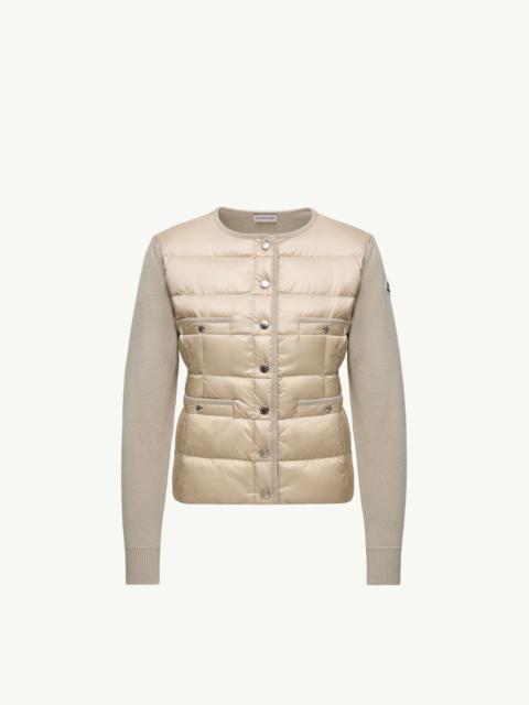 Padded Wool Cardigan