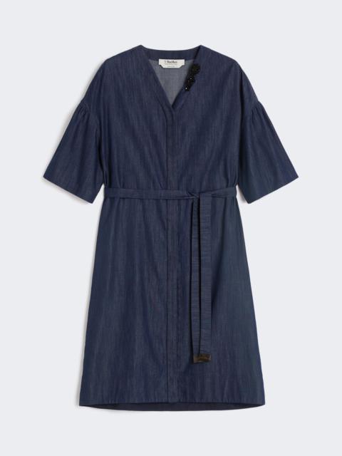 DANIA Cotton denim dress
