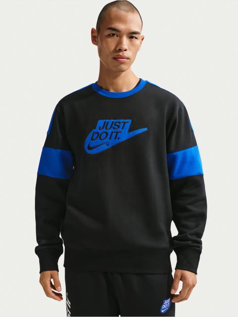 Nike Sportswear Club Men's Fleece Crew-Neck Sweatshirt