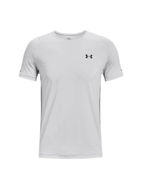 Under Armour RUSH 2.0 Vent Short Sleeve 'Grey' 1370317-014