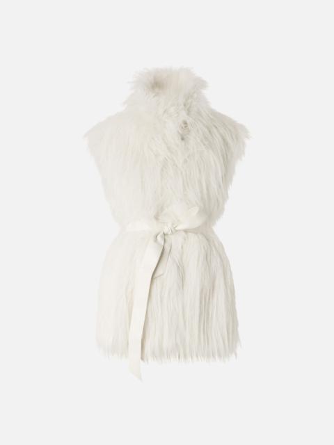 FAUX FUR VEST