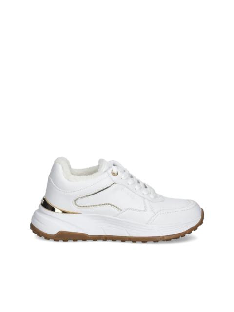 Farrea faux fur-trim sneakers