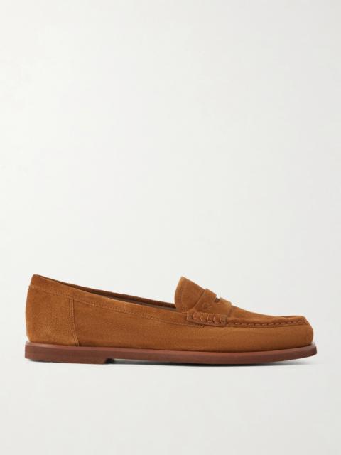 Suede Loafers