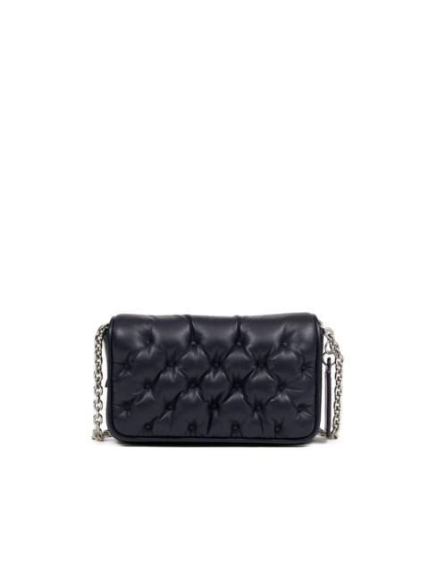 Glam Slam quilted chain shoulder bag