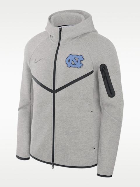 North Carolina Tech Fleece Windrunner Men's Jordan Brand College Full-Zip Hooded Jacket