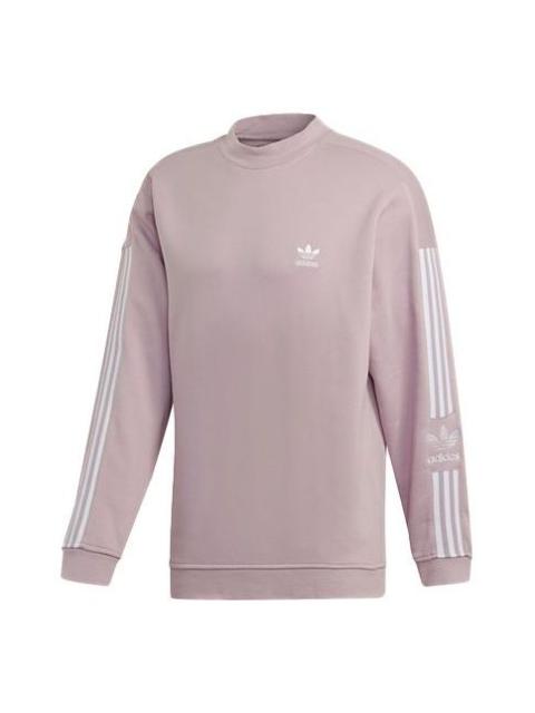 adidas originals Casual Sports Round Neck Pullover Pink Purple Gray ED6123