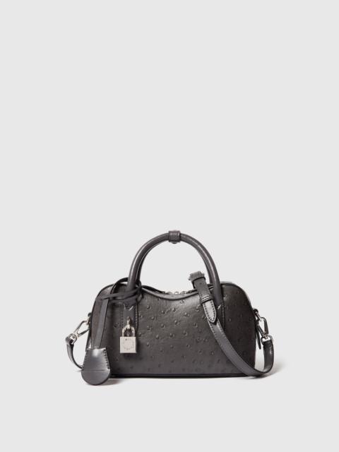 Ryder Ostrich Crossbody Bag