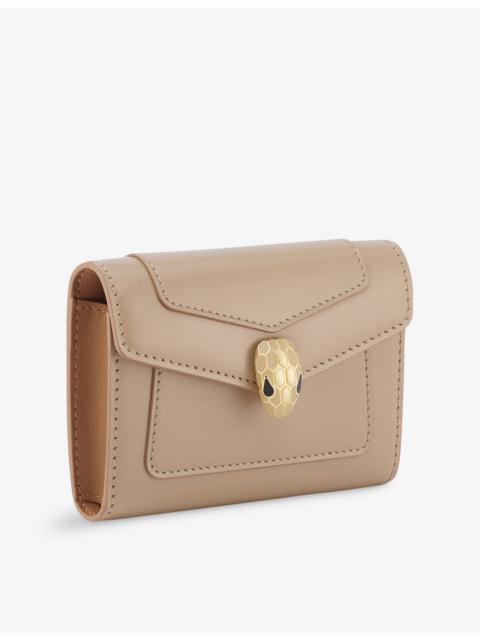 Serpenti Forever Business Leather Card Holder