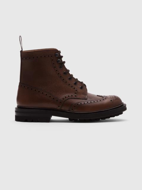 Highland Grain Lace-Up Boot Brogue