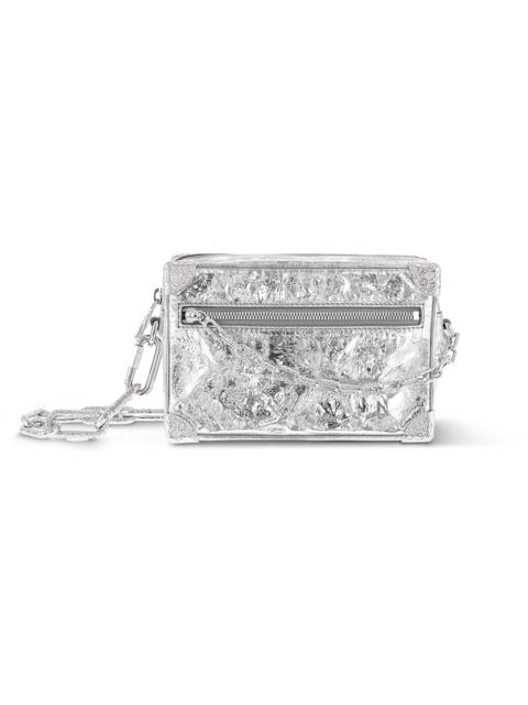 Louis Vuitton Mini Soft Trunk Crushed Silver