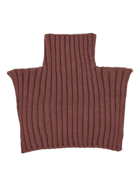 ribbed-knit top