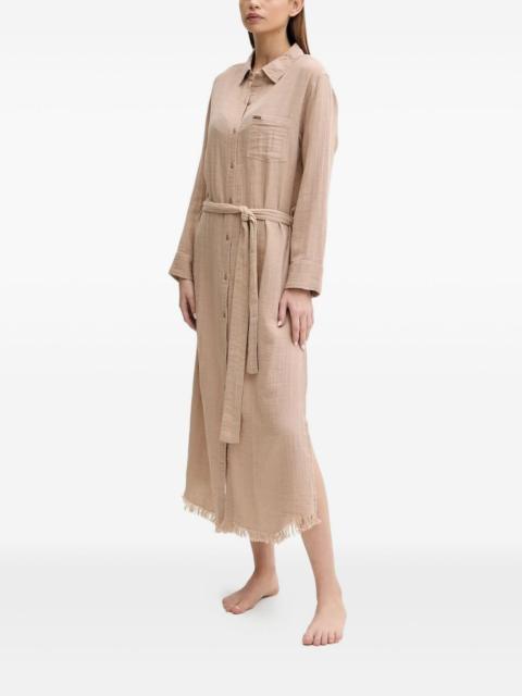 Margot fringed midi dress