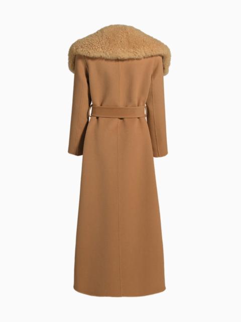 Susanna Chow Cashmere Shearling Coat