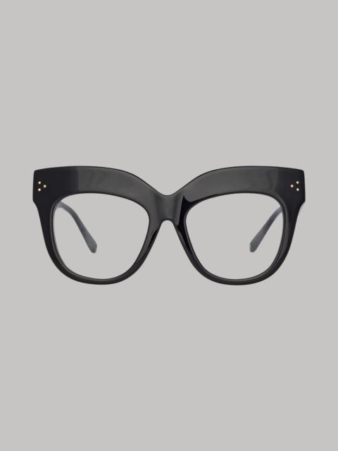 THE DUNAWAY | OVERSIZED OPTICAL FRAME IN BLACK (C14)