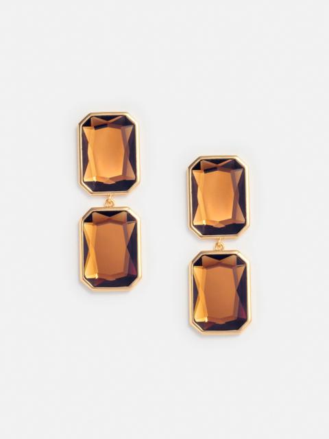 Amber Tiered Earrings
