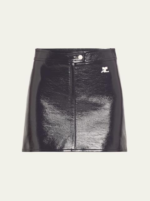 Vinyle Reedition Mini Skirt